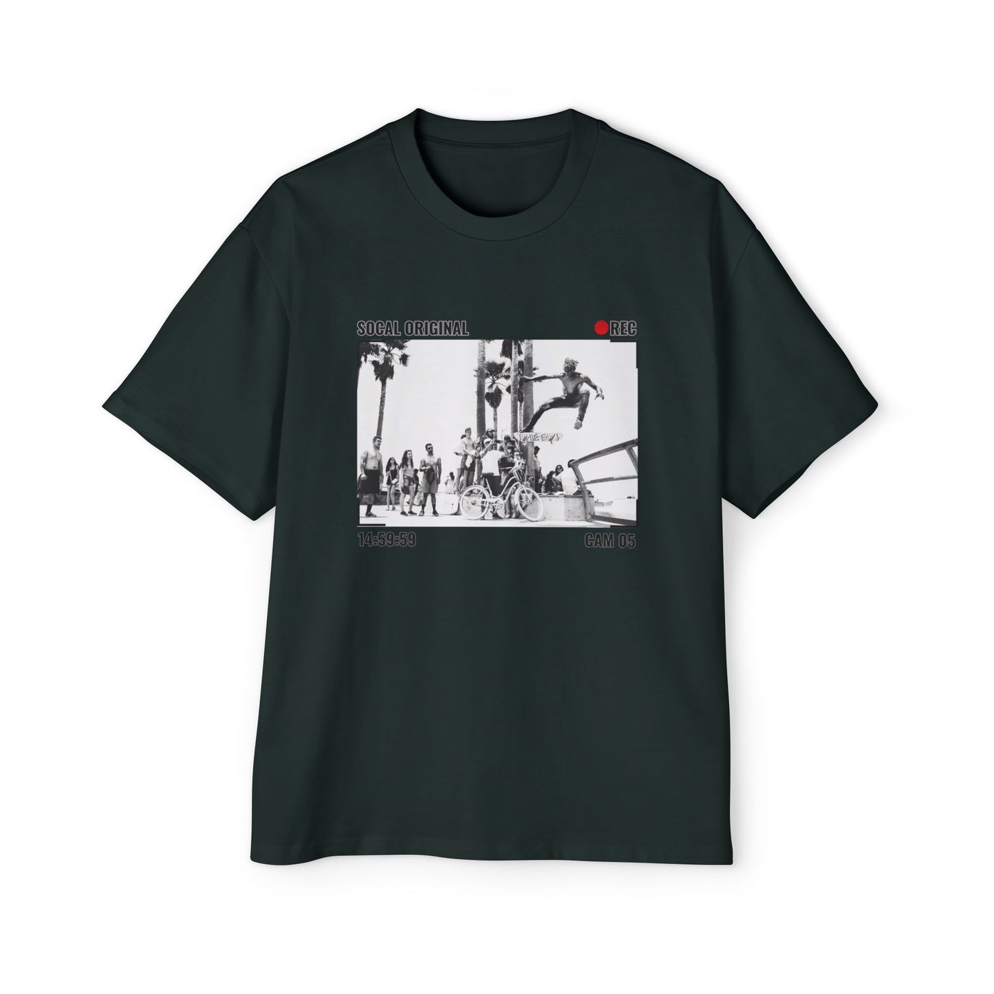 Venice Beach CAM 05 Skate Men's Heavy Oversized Tee