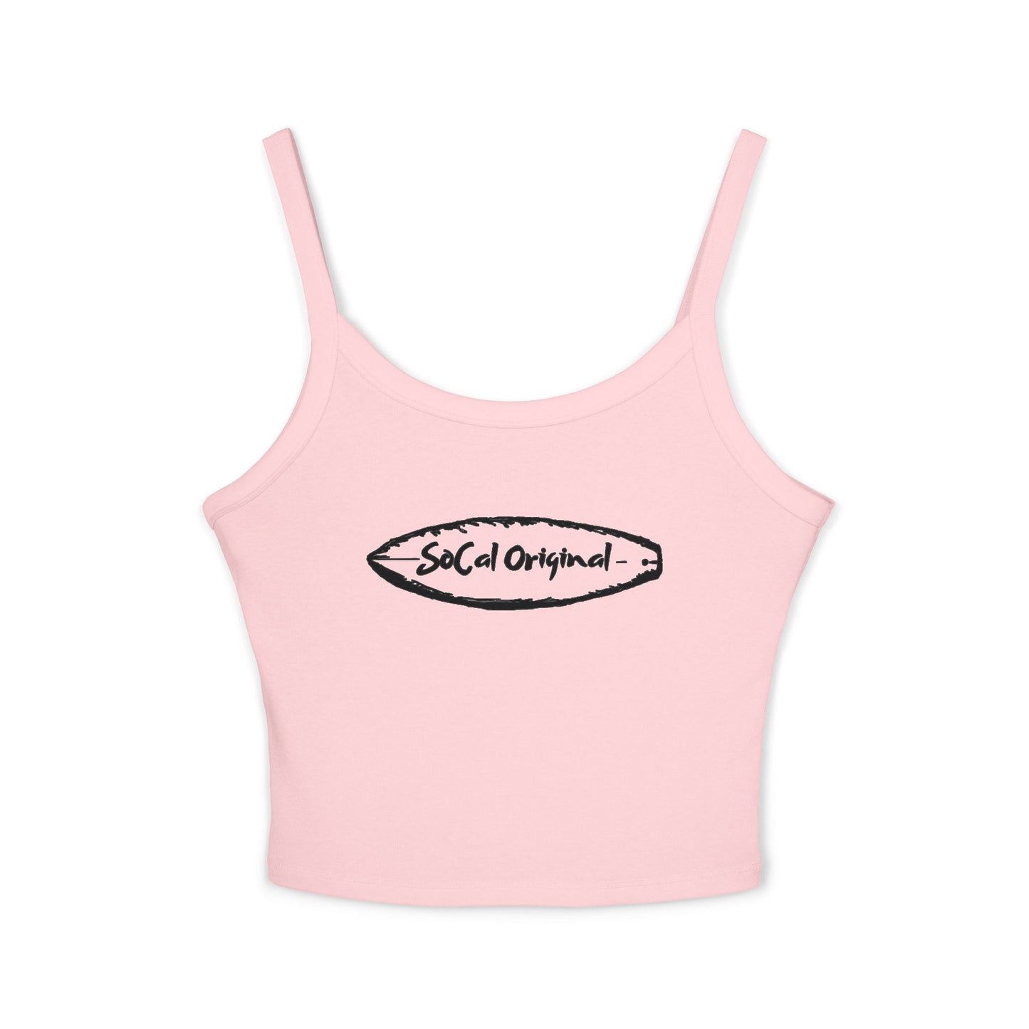 SoCal Original Surfboard Logo Women's Spaghetti Strap Tank Top