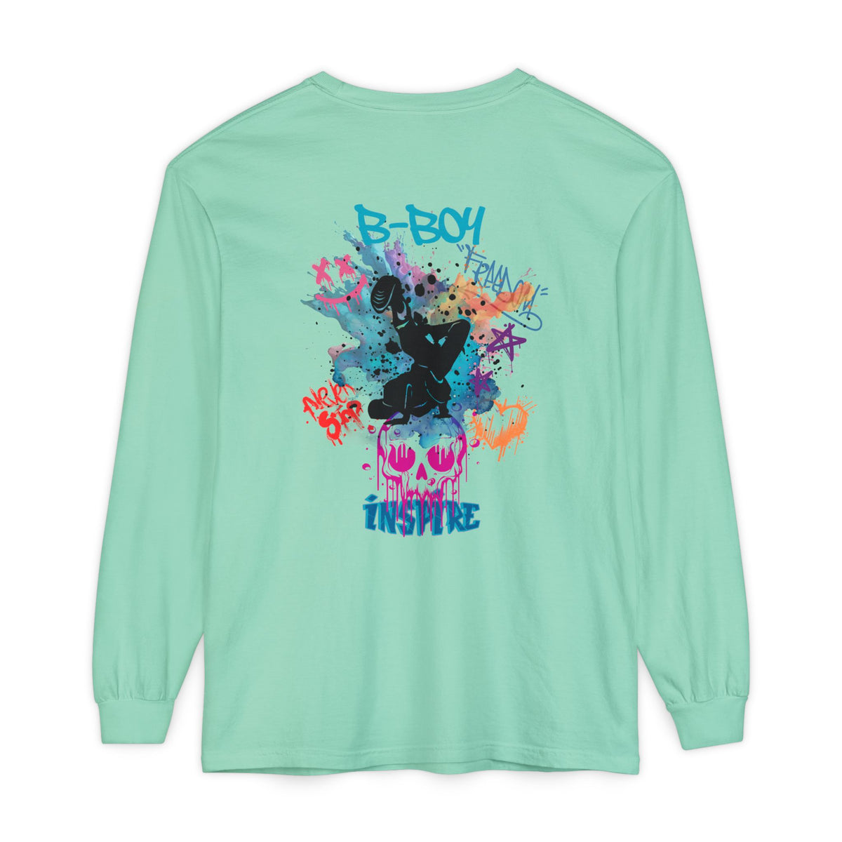 SoCal Original B-Boy Unisex Garment-dyed Long Sleeve T-Shirt