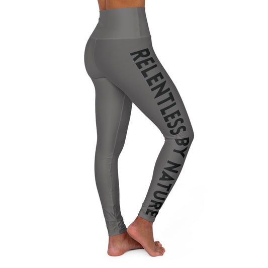 Relentless By Nature High Waisted Yoga Leggings (AOP)