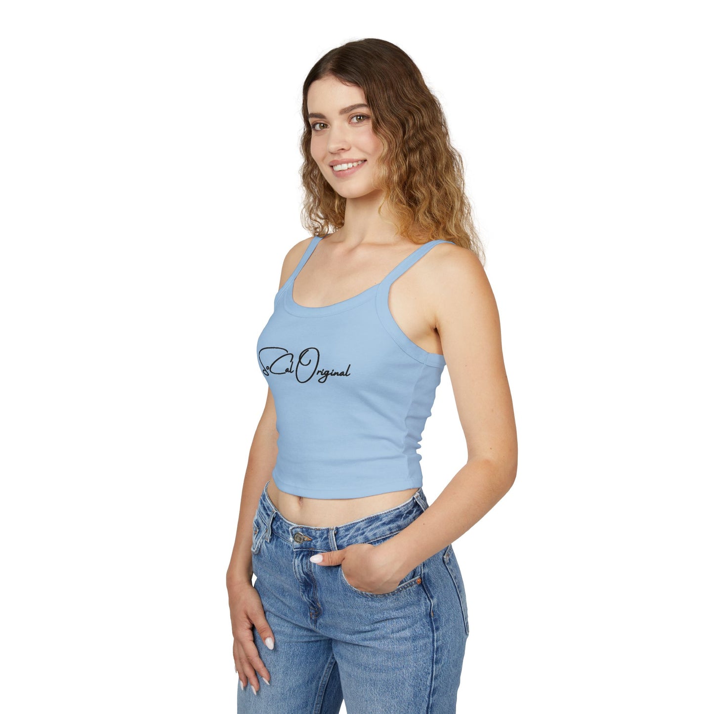 SoCal Original Script Logo Women's Spaghetti Strap Tank Top