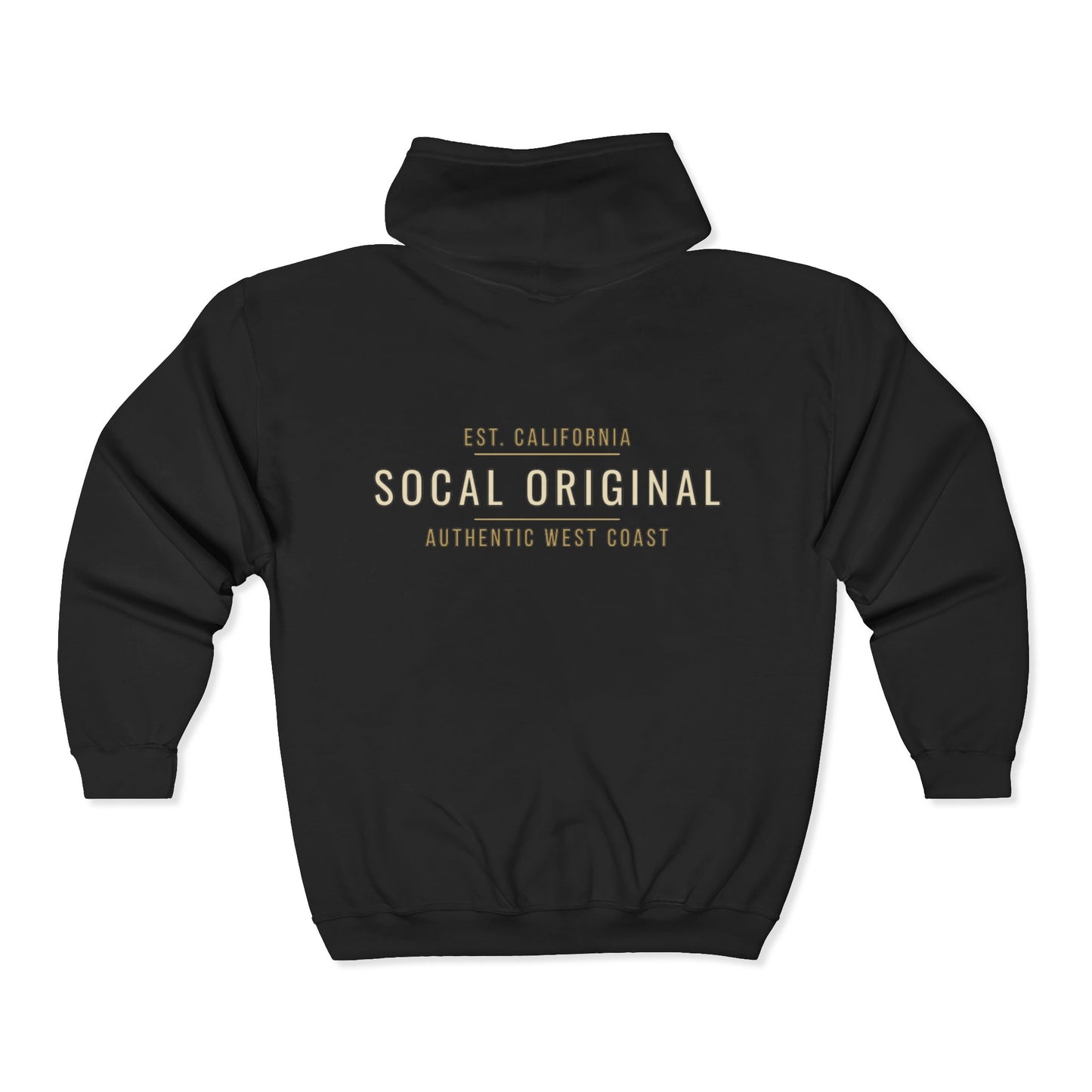 SoCal Original Est California Unisex Heavy Blend™ Full Zip Hooded Sweatshirt