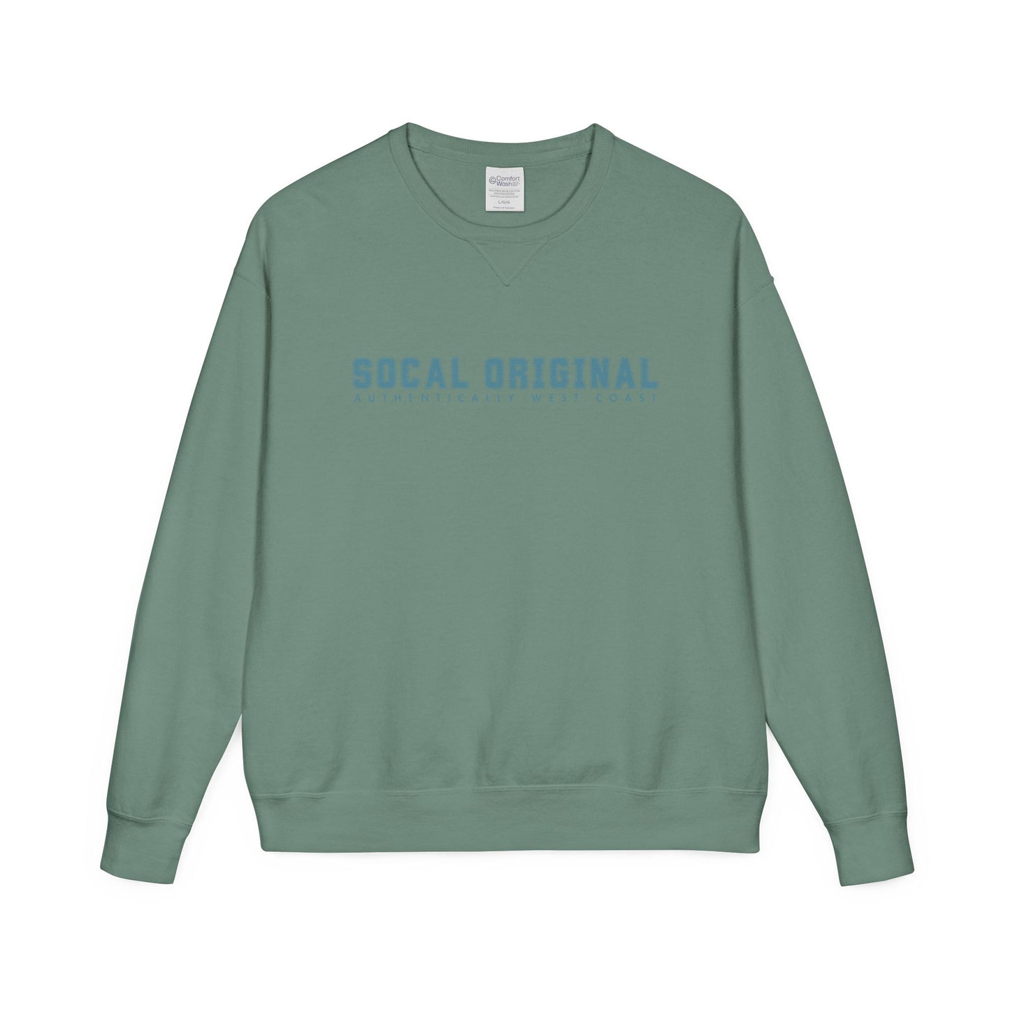 SoCal Original Collegiate Logo Unisex ComfortWash® Garment Dyed Crewneck Sweatshirt