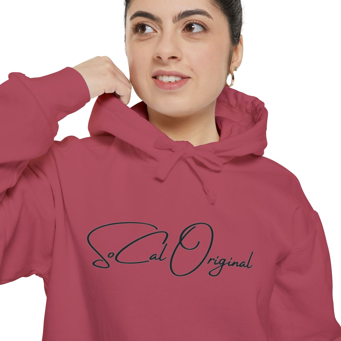 SoCal Original Script Unisex Garment-Dyed Hoodie