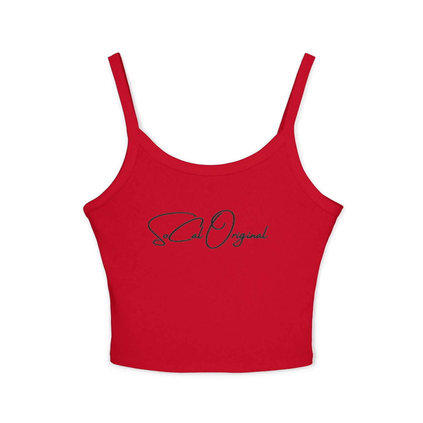 SoCal Original Script Logo Women's Spaghetti Strap Tank Top
