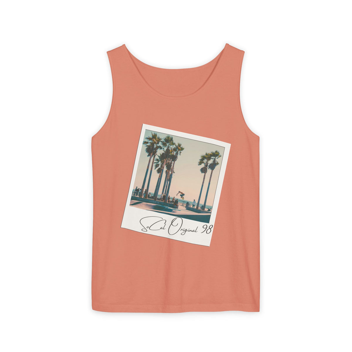SoCal Original 98 Polaroid Unisex Garment-Dyed Tank Top