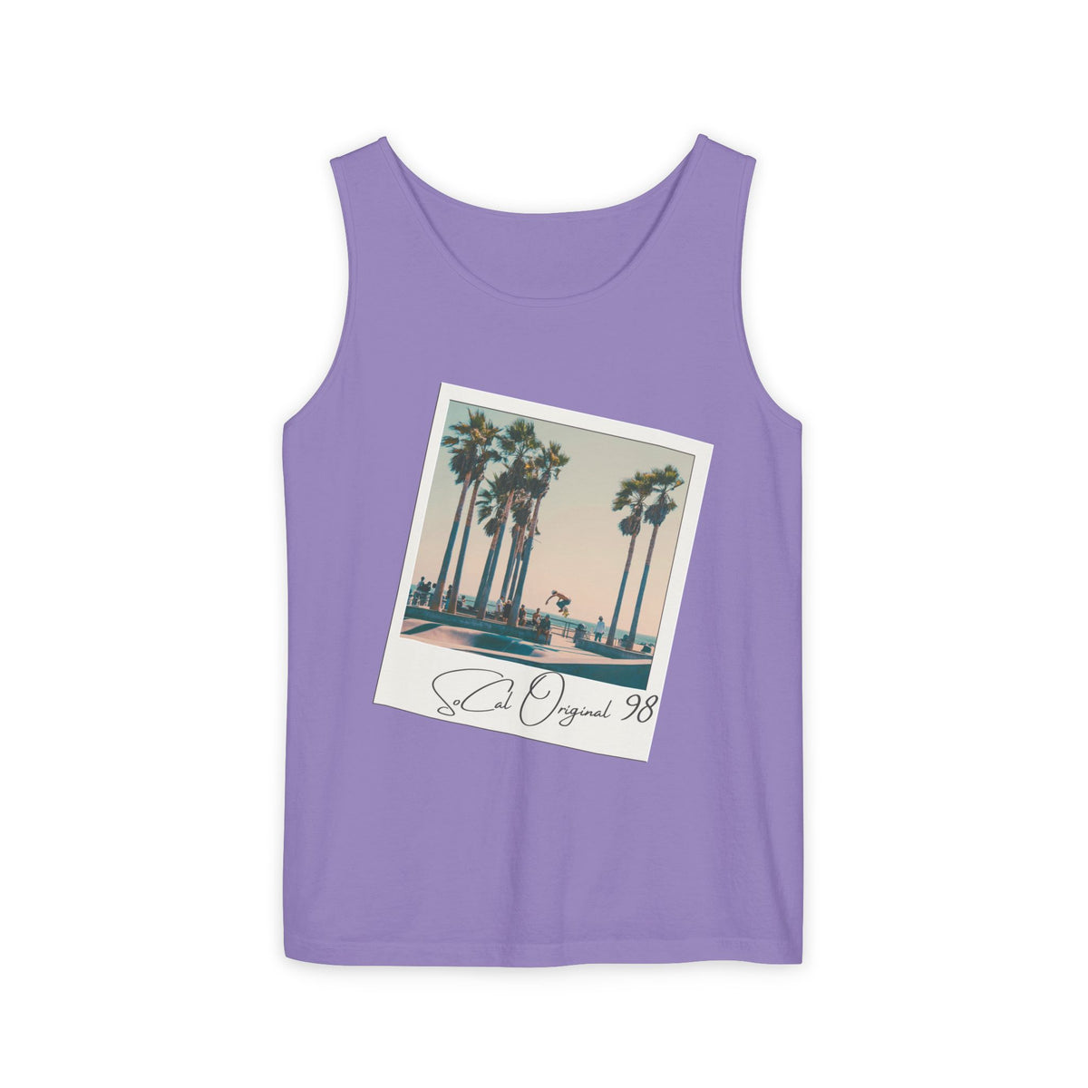 SoCal Original 98 Polaroid Unisex Garment-Dyed Tank Top