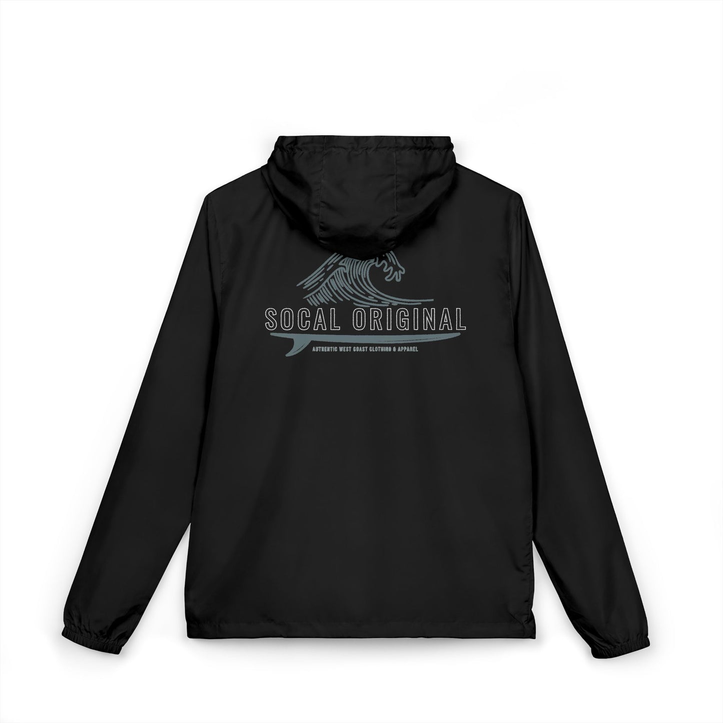 SoCal Original Wave Logo Unisex Full-Zip Windbreaker Jacket