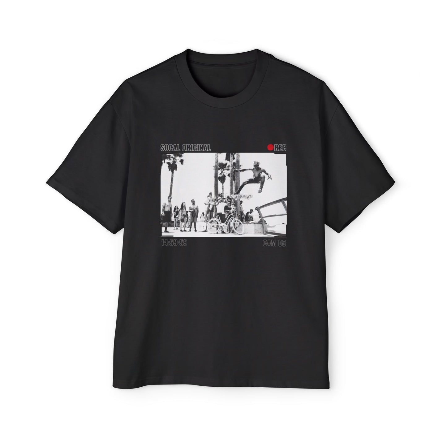 Venice Beach CAM 05 Skate Men's Heavy Oversized Tee
