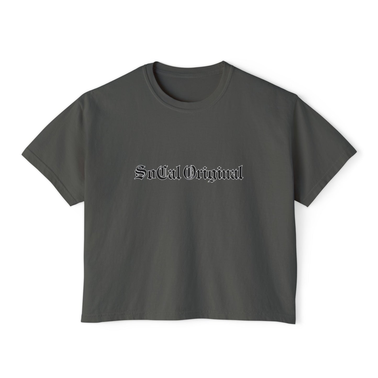 SoCal Original Old English Women's Boxy Tee