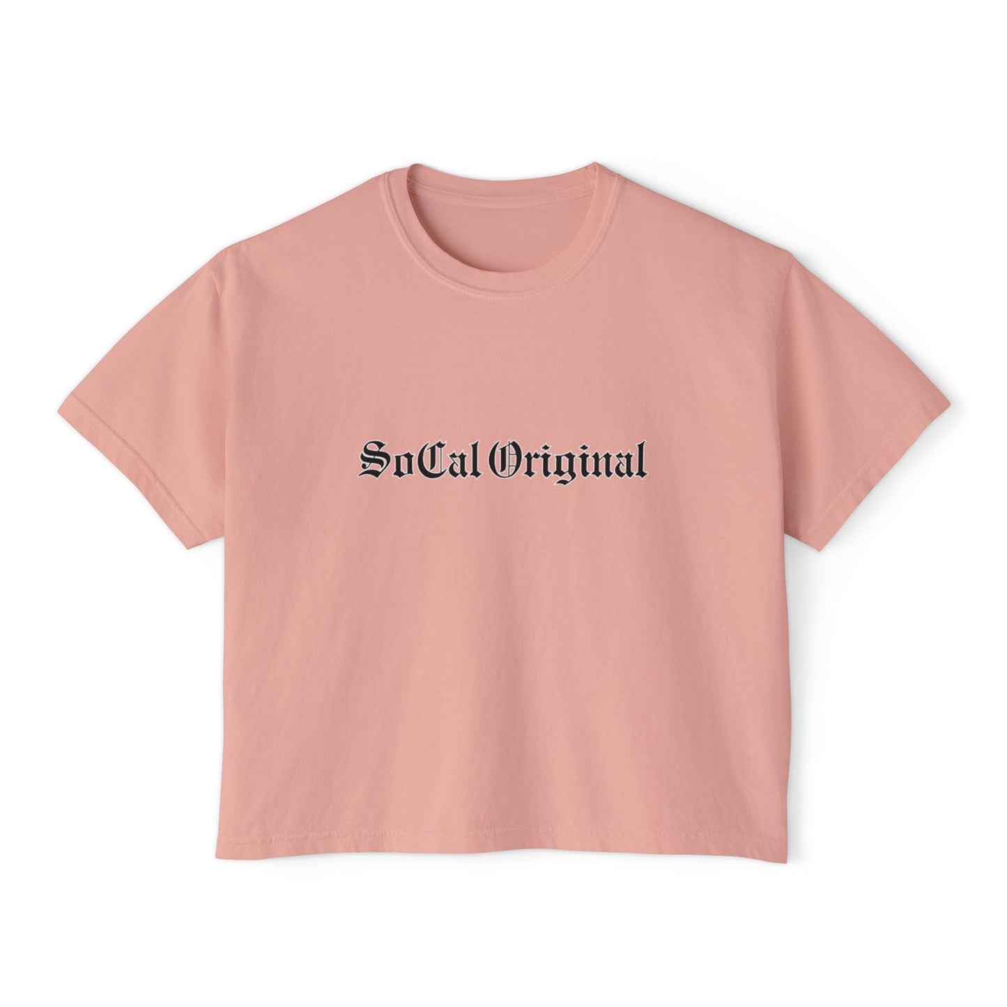 SoCal Original Old English Women's Boxy Tee