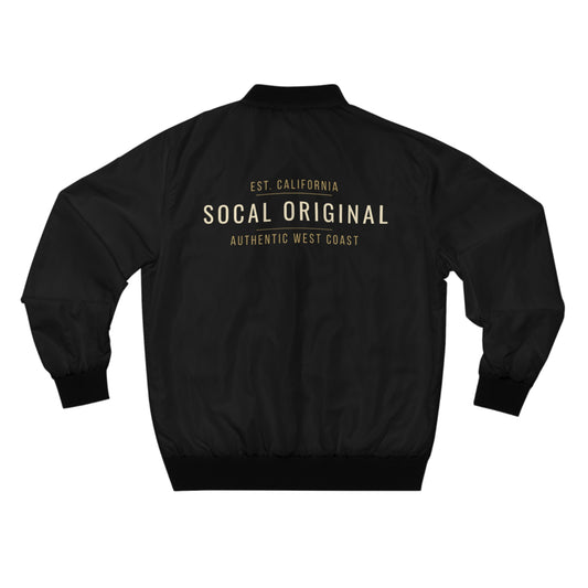 SoCal Original Est. California Men's Bomber Jacket (AOP)
