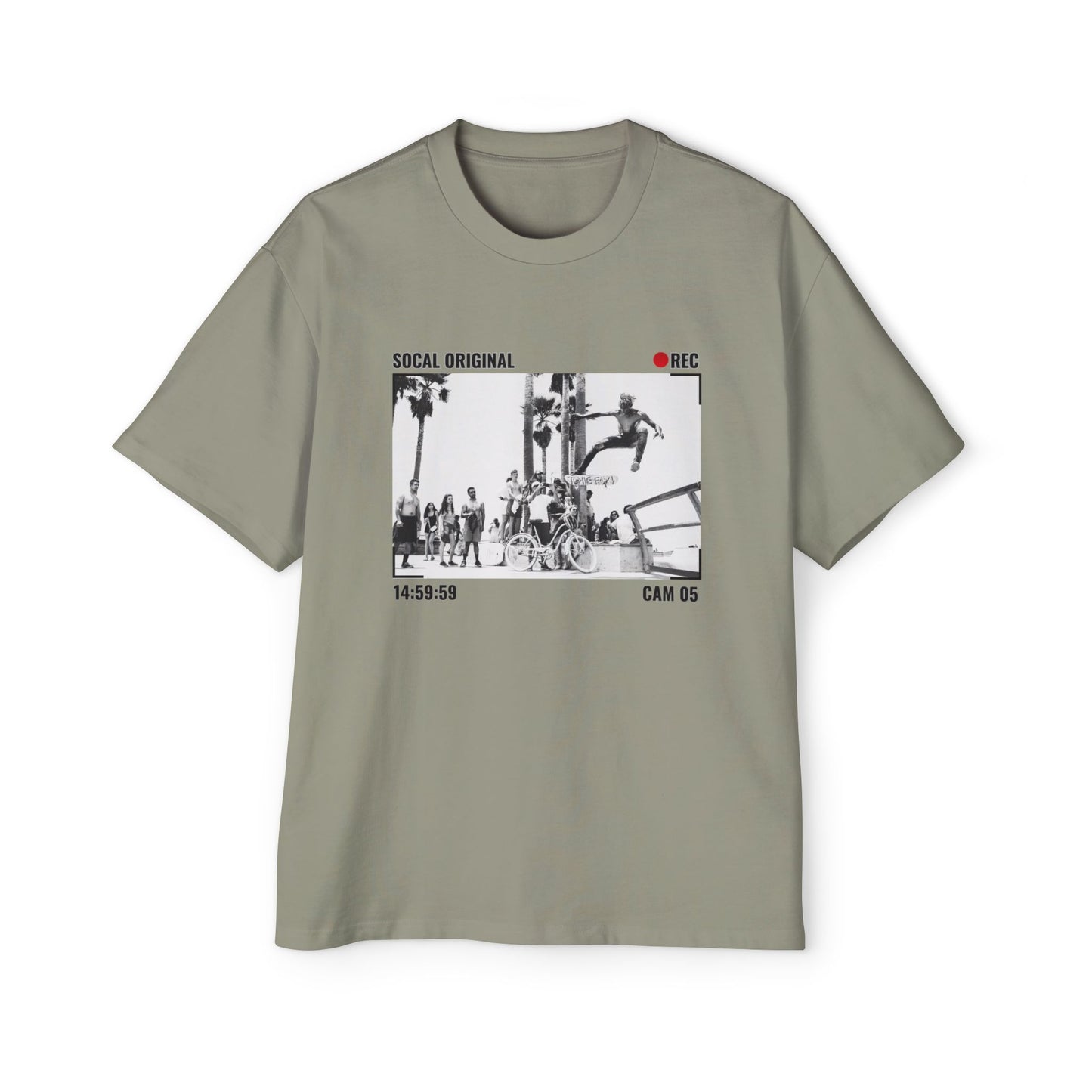 Venice Beach CAM 05 Skate Men's Heavy Oversized Tee