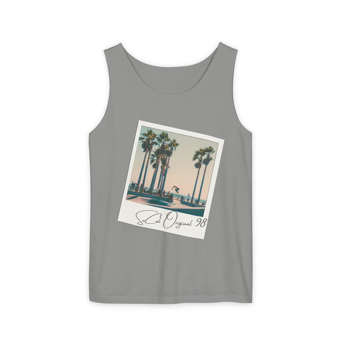 SoCal Original 98 Polaroid Unisex Garment-Dyed Tank Top