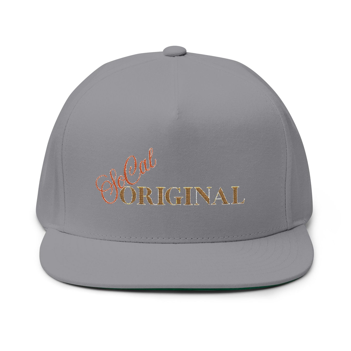 SoCal Original ScriptFlat Bill Cap (Embroidery)