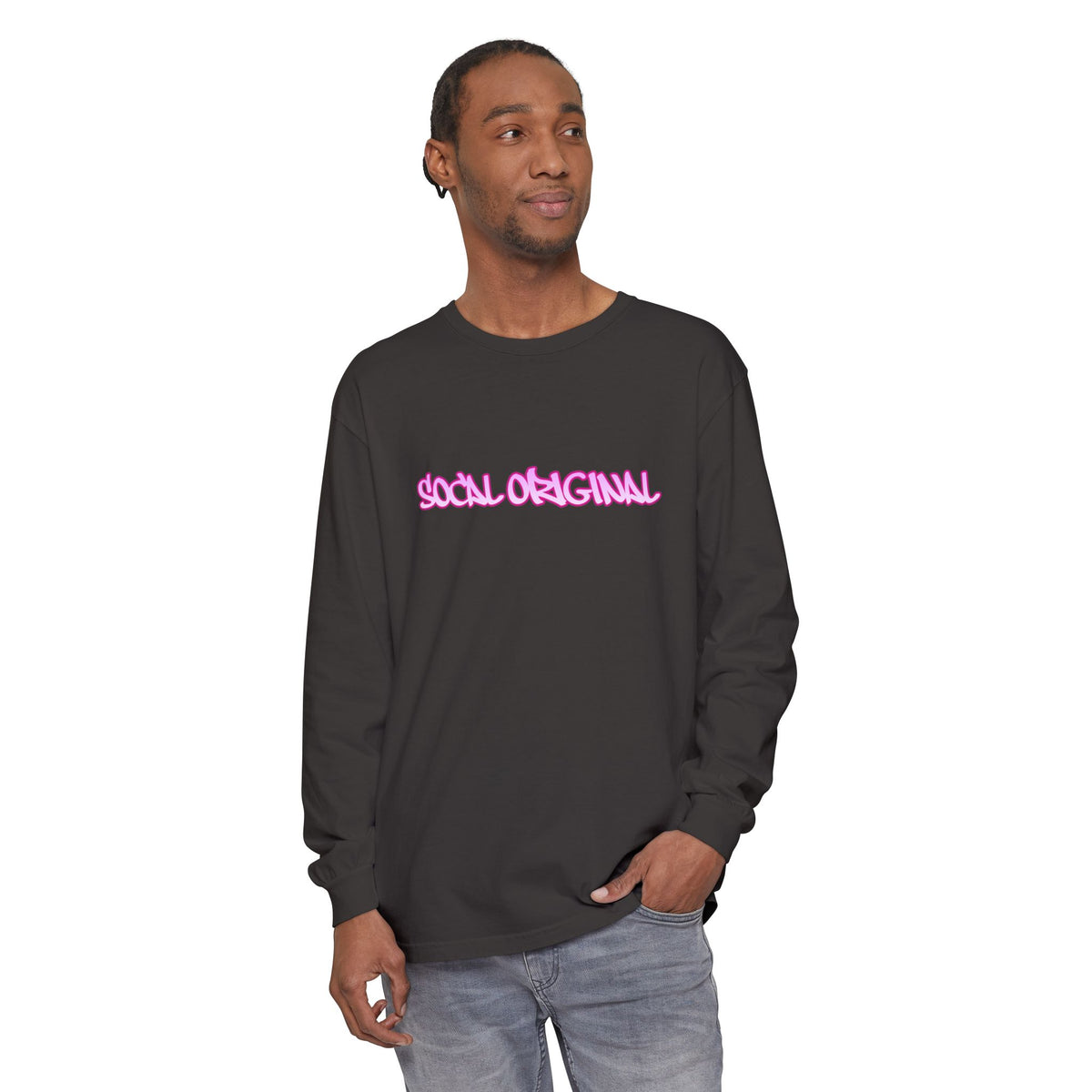 SoCal Original B-Boy Unisex Garment-dyed Long Sleeve T-Shirt