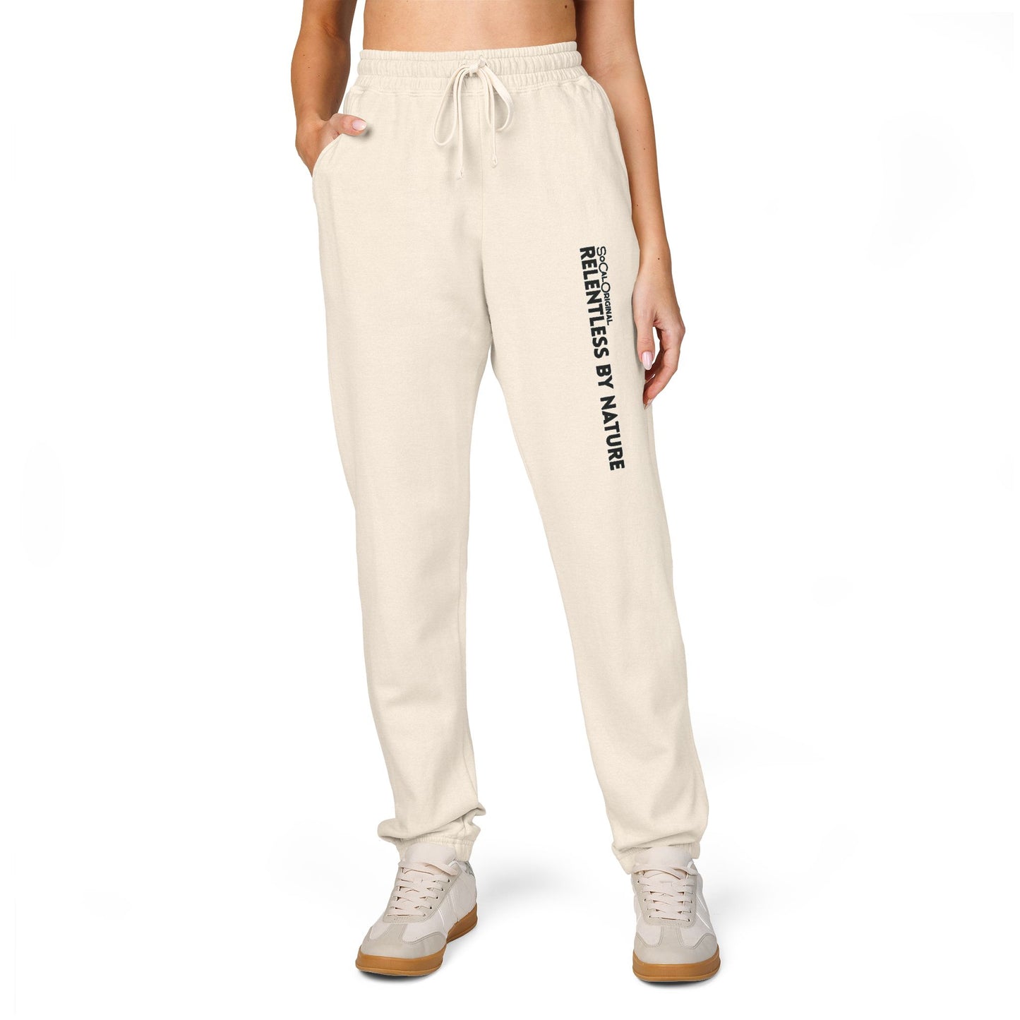 Relentless By Nature Unisex Garment-Dyed Fleece Sweatpants