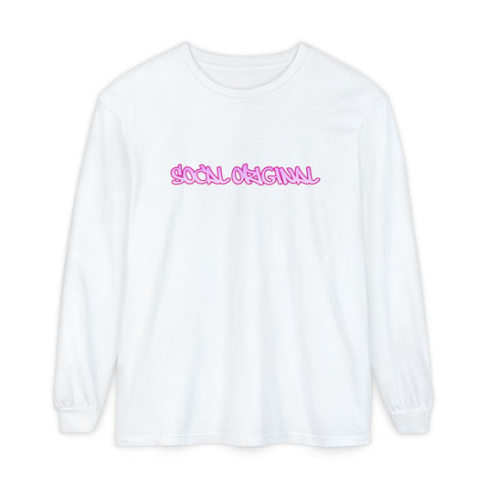 SoCal Original B-Boy Unisex Garment-dyed Long Sleeve T-Shirt