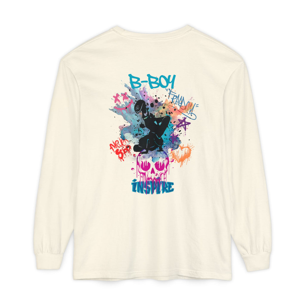 SoCal Original B-Boy Unisex Garment-dyed Long Sleeve T-Shirt