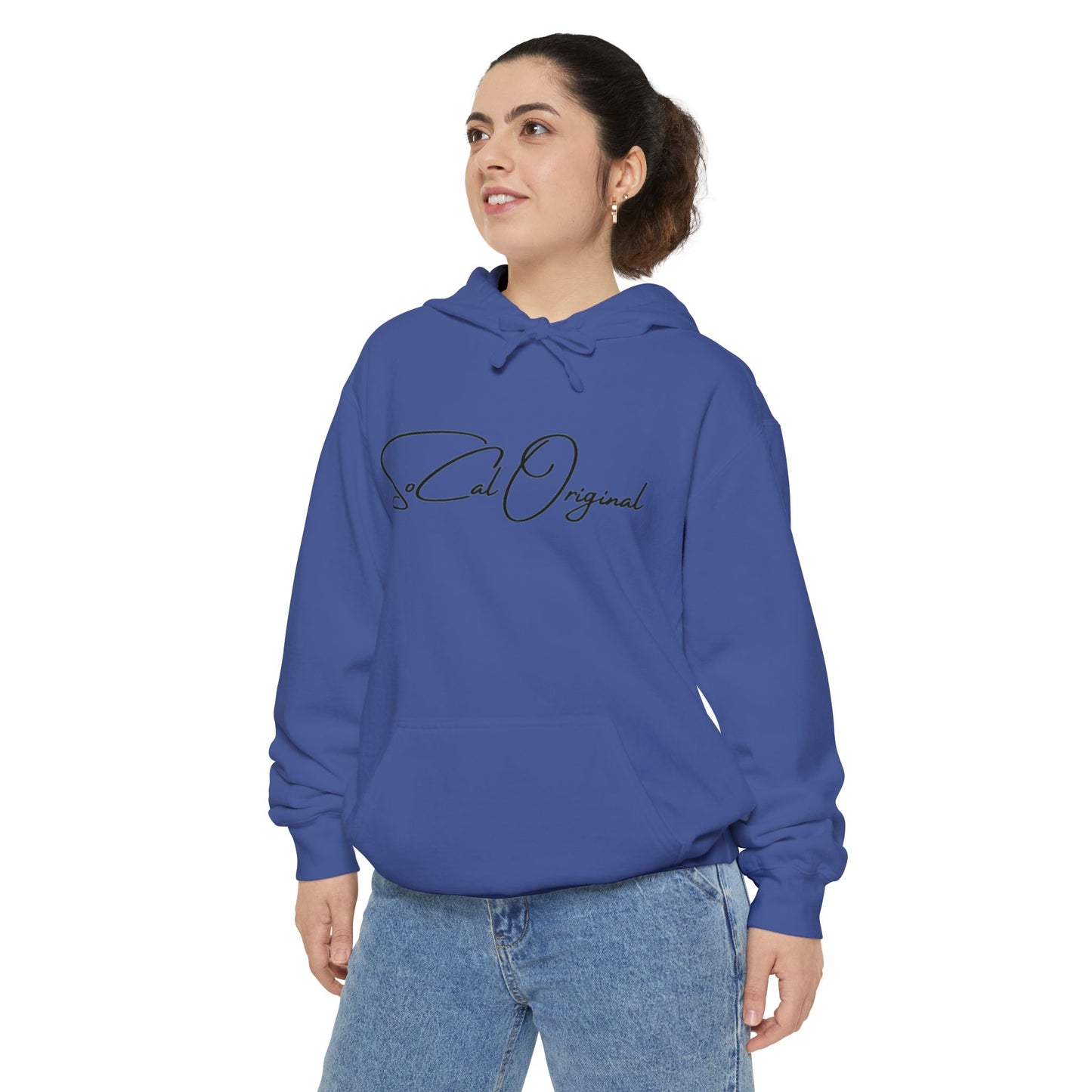 SoCal Original Script Unisex Garment-Dyed Hoodie