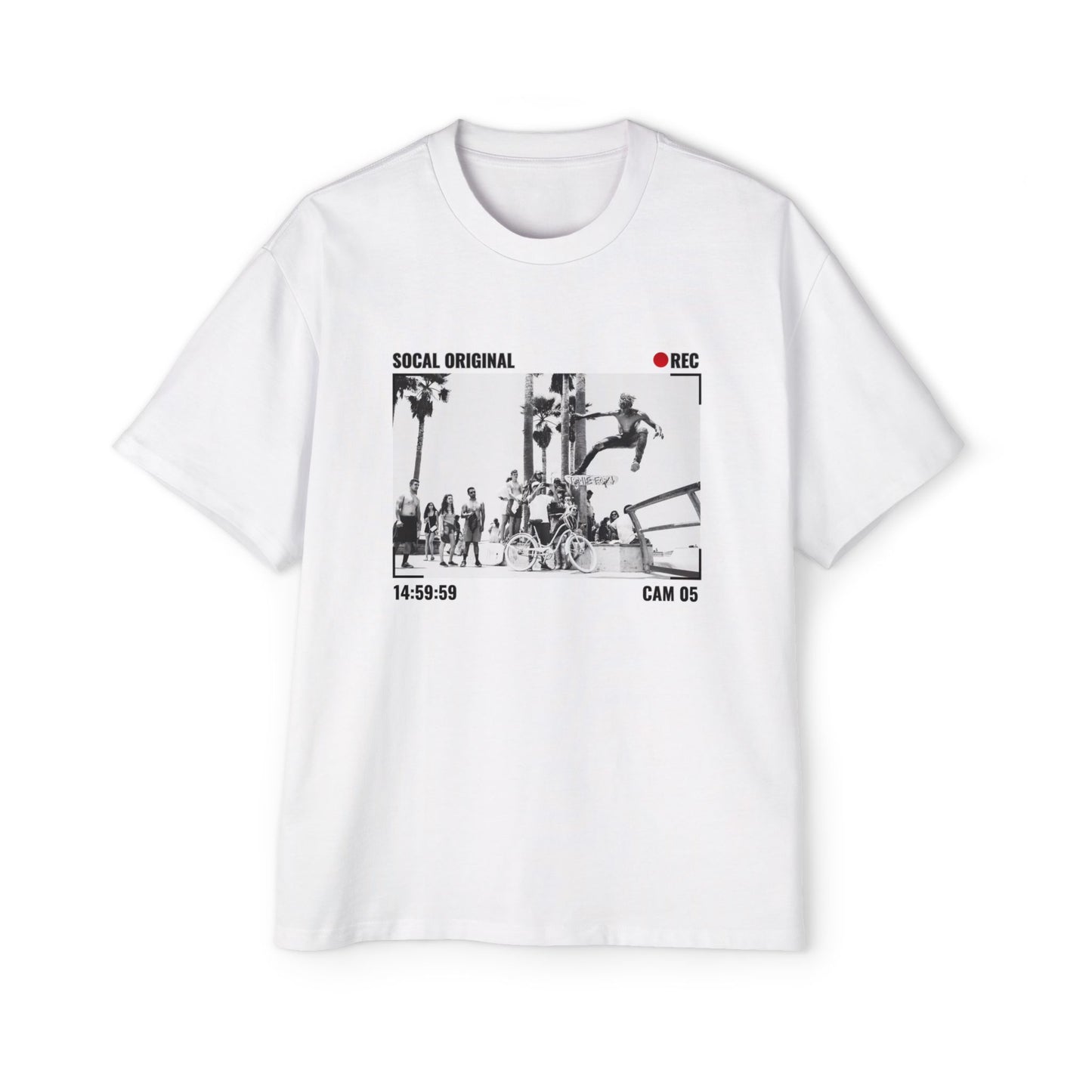 Venice Beach CAM 05 Skate Men's Heavy Oversized Tee