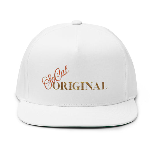 SoCal Original ScriptFlat Bill Cap (Embroidery)