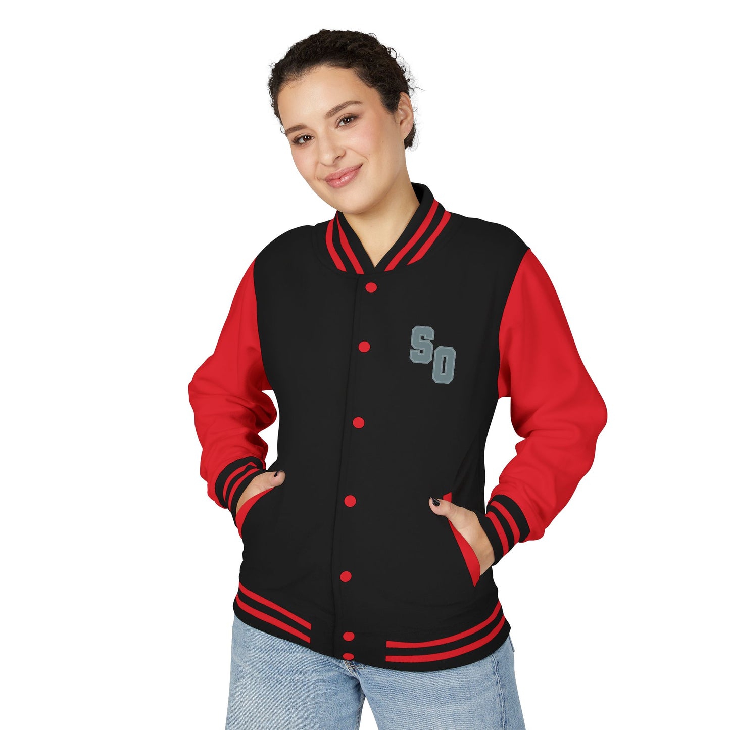 SO Varsity Unisex Heavyweight Letterman Jacket