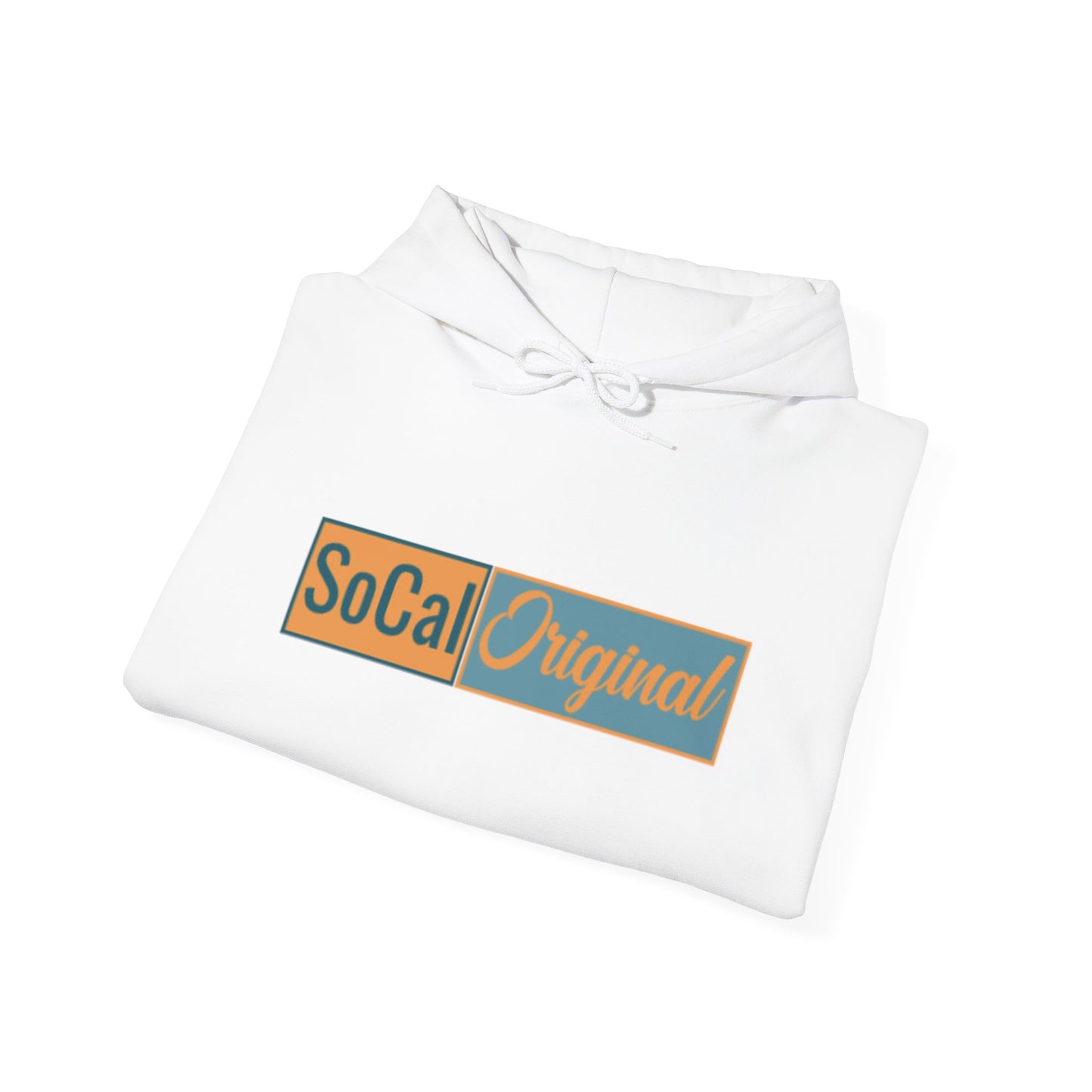 SoCal Original Color Block Logo Unisex Heavy Blend™ Hooded Sweatshirt
