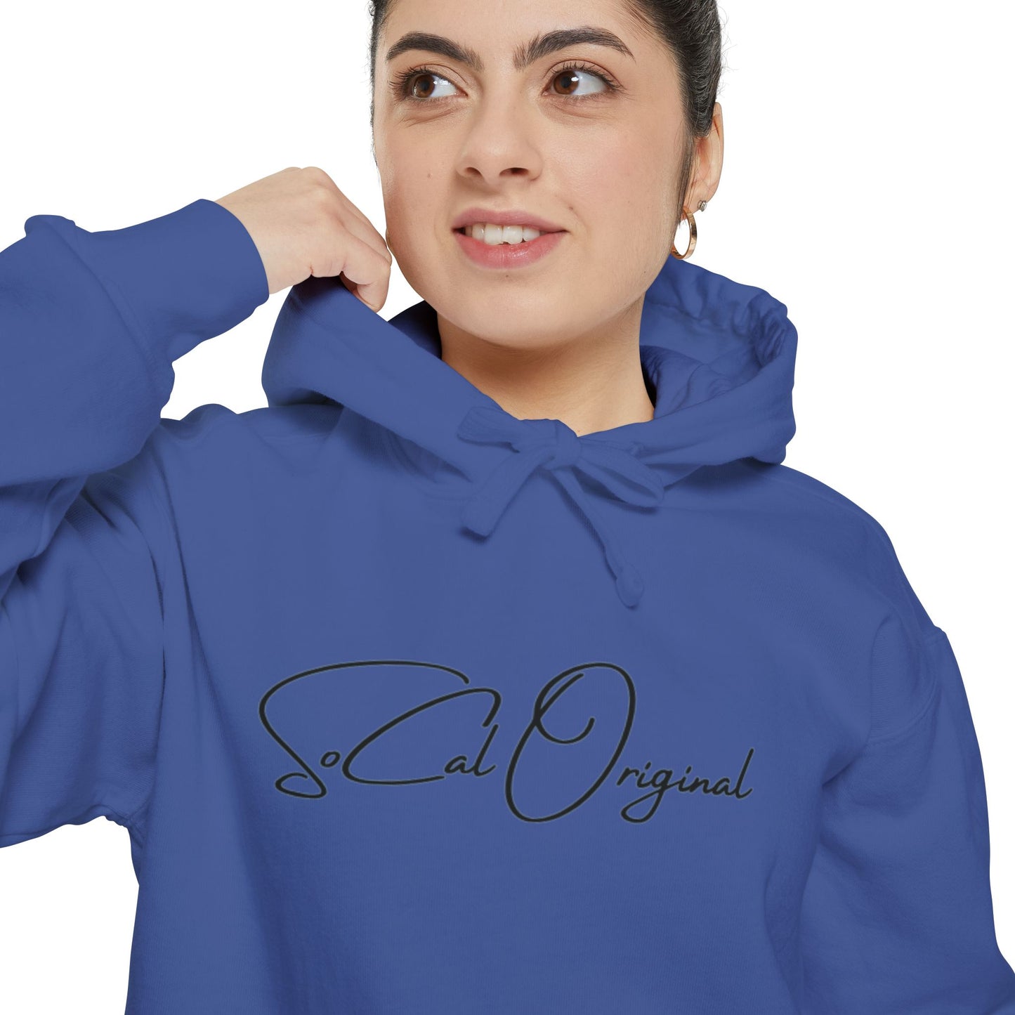 SoCal Original Script Unisex Garment-Dyed Hoodie