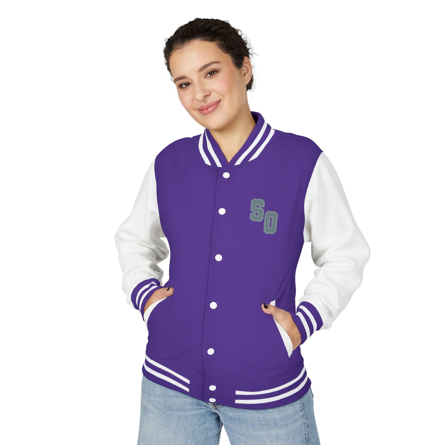 SO Varsity Unisex Heavyweight Letterman Jacket
