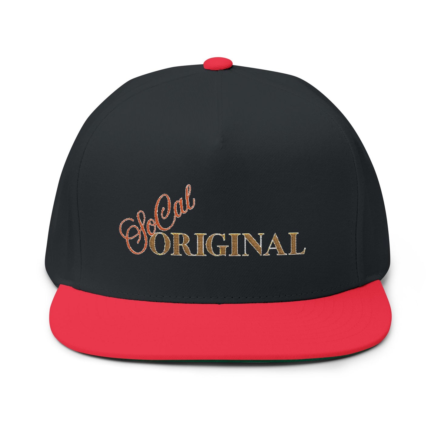 SoCal Original ScriptFlat Bill Cap (Embroidery)