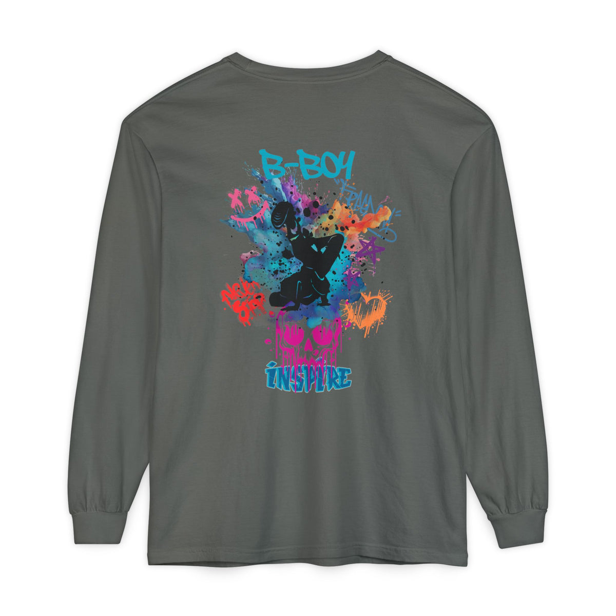 SoCal Original B-Boy Unisex Garment-dyed Long Sleeve T-Shirt