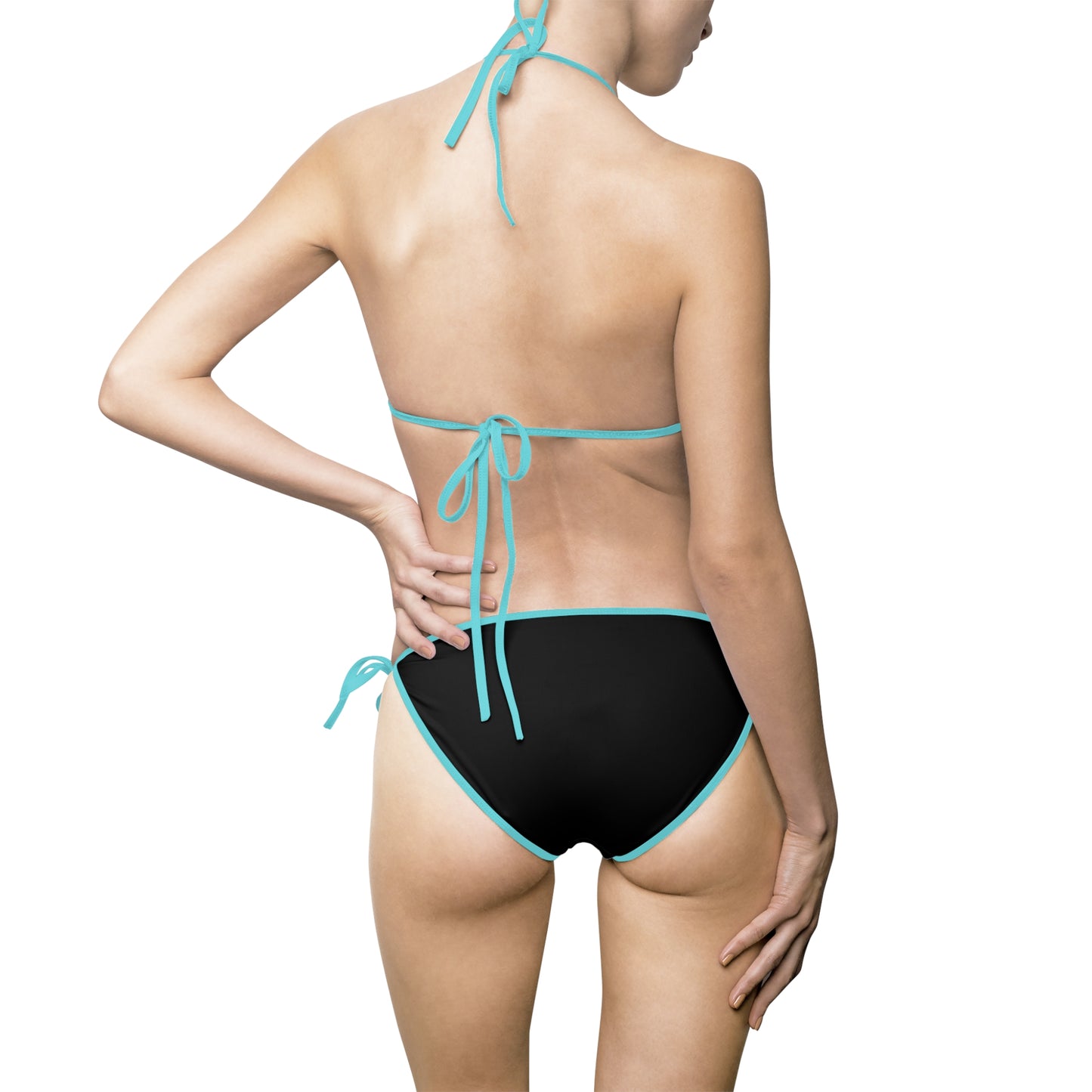 Retro Hibiscus Women's Bikini Swimsuit (AOP)