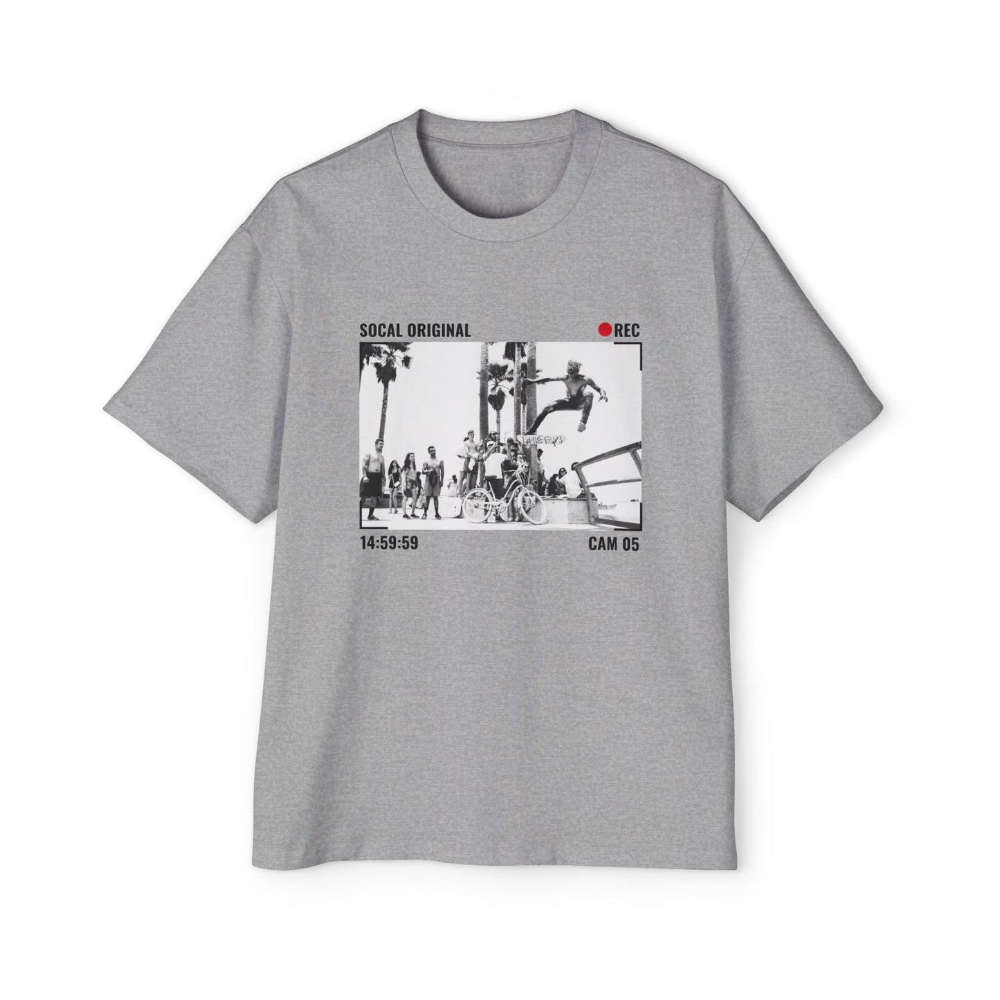 Venice Beach CAM 05 Skate Men's Heavy Oversized Tee