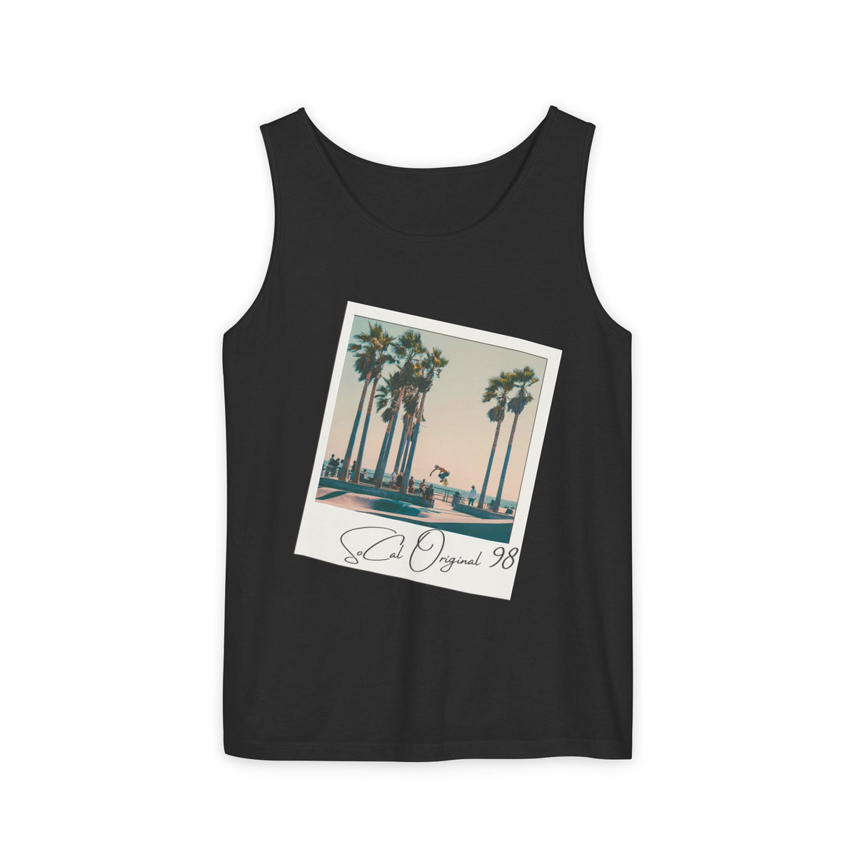 SoCal Original 98 Polaroid Unisex Garment-Dyed Tank Top