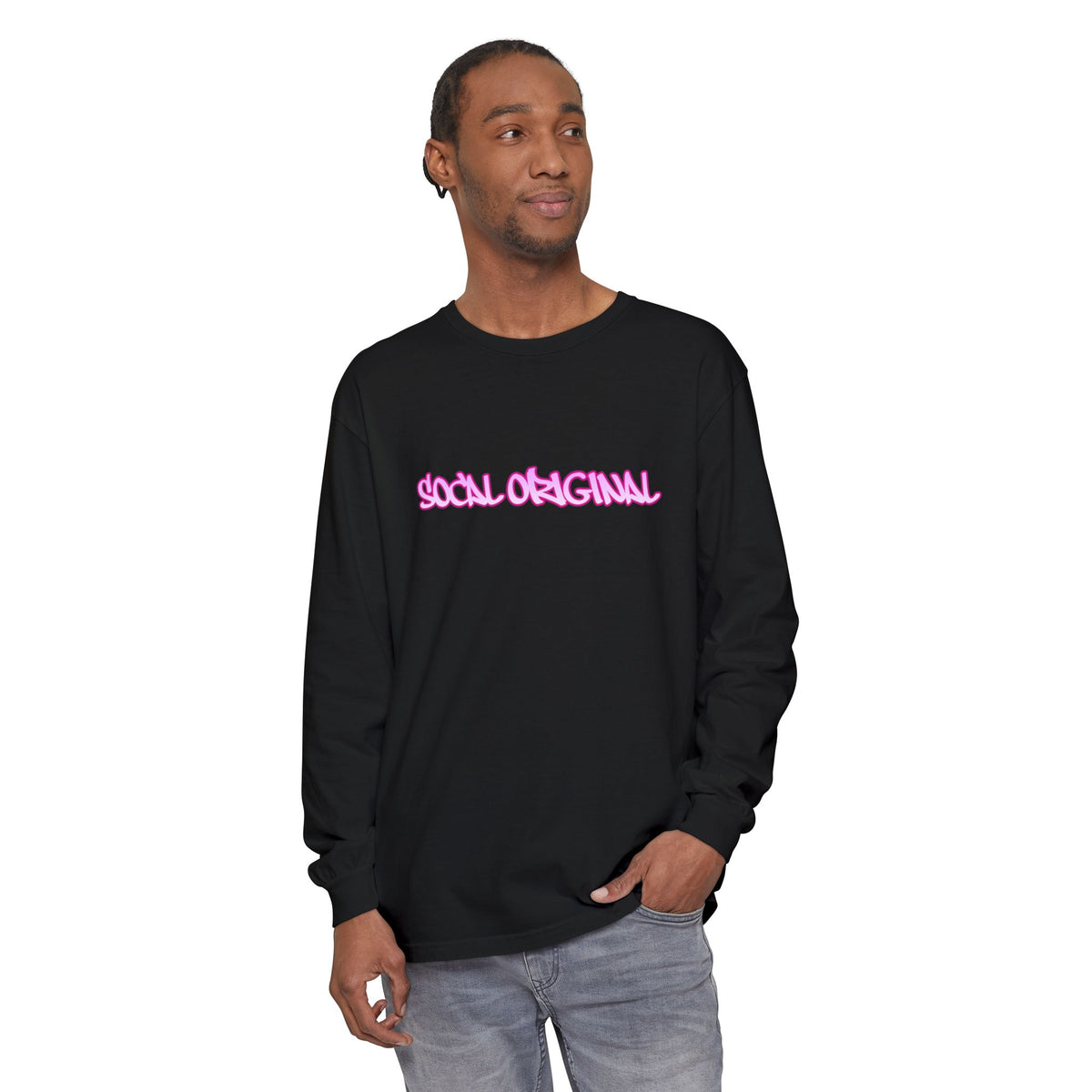 SoCal Original B-Boy Unisex Garment-dyed Long Sleeve T-Shirt