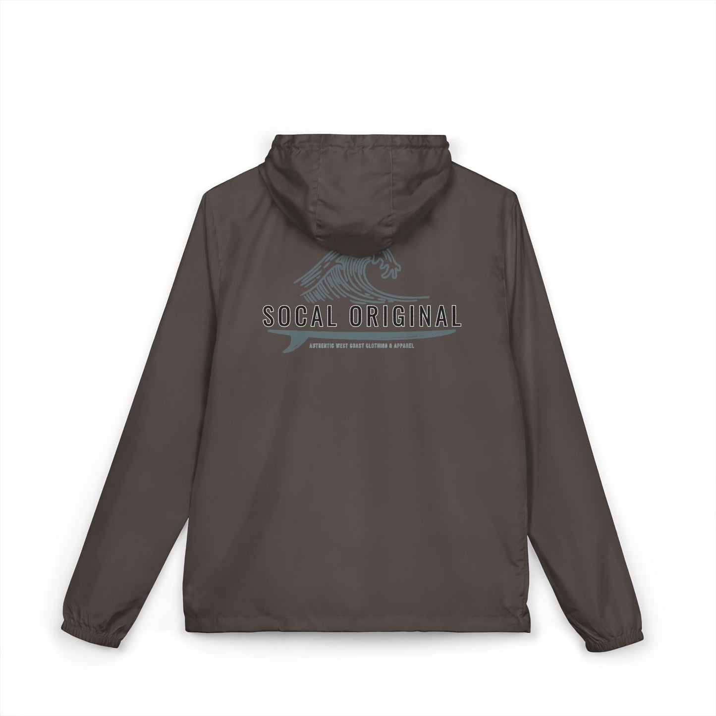 SoCal Original Wave Logo Unisex Full-Zip Windbreaker Jacket