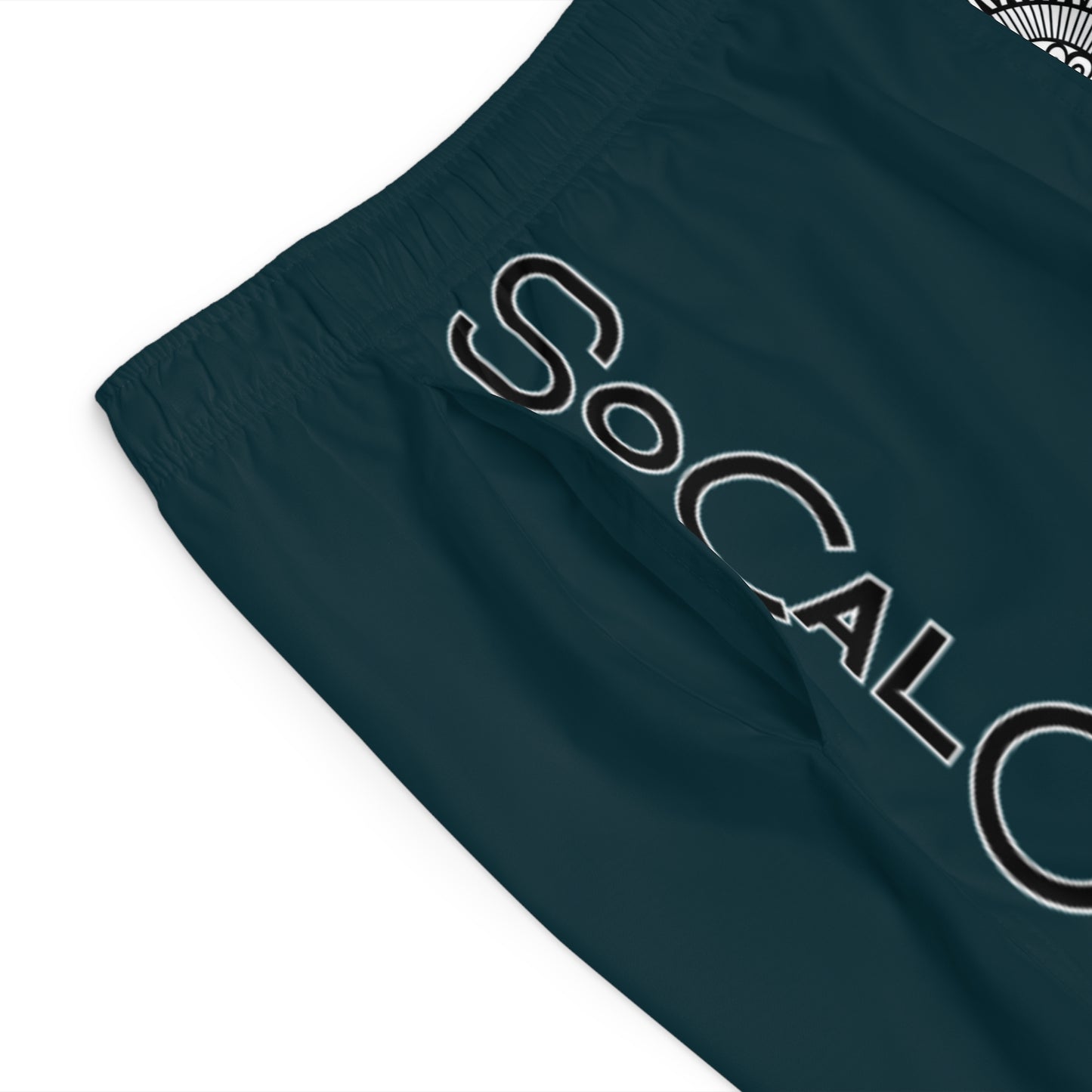 Tribal Split Men's Board Shorts (AOP)