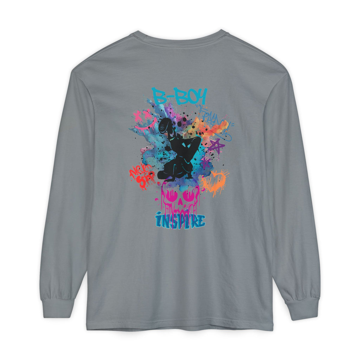 SoCal Original B-Boy Unisex Garment-dyed Long Sleeve T-Shirt