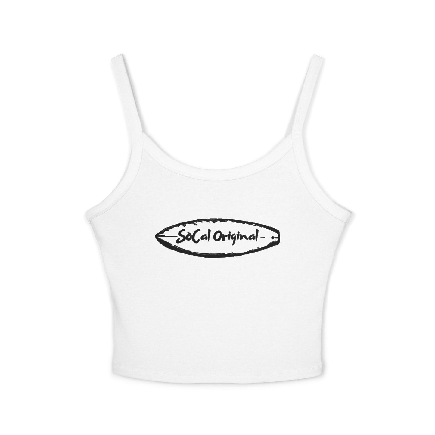 SoCal Original Surfboard Logo Women's Spaghetti Strap Tank Top