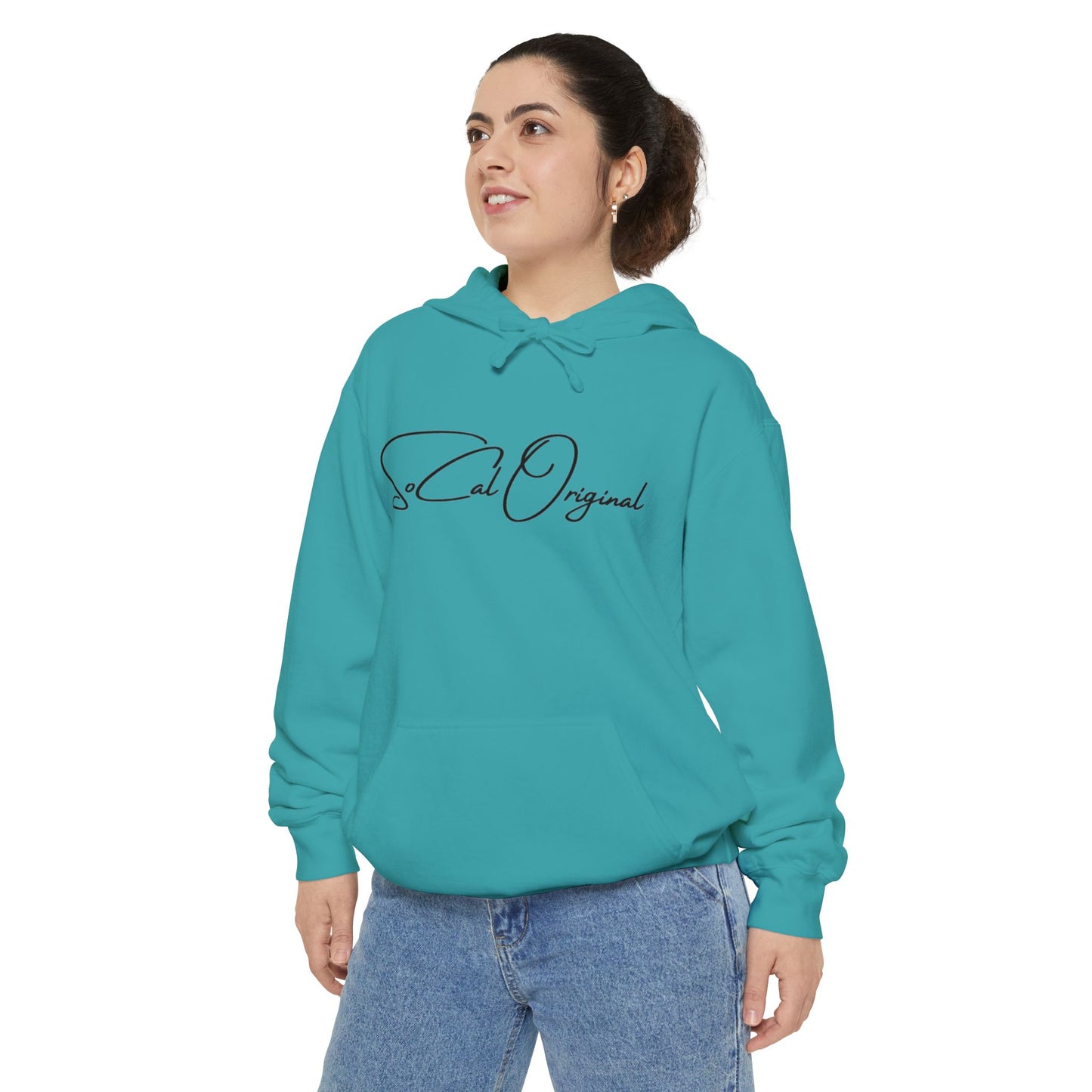 SoCal Original Script Unisex Garment-Dyed Hoodie