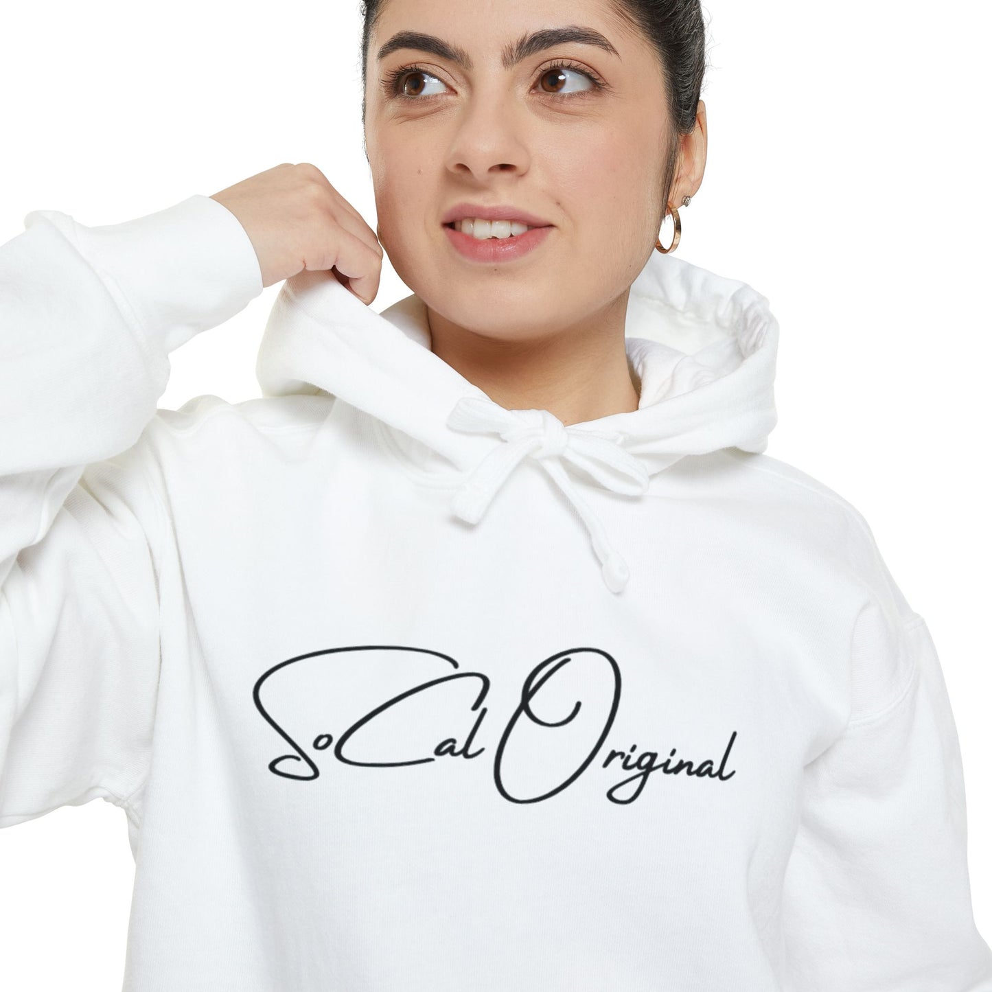 SoCal Original Script Unisex Garment-Dyed Hoodie