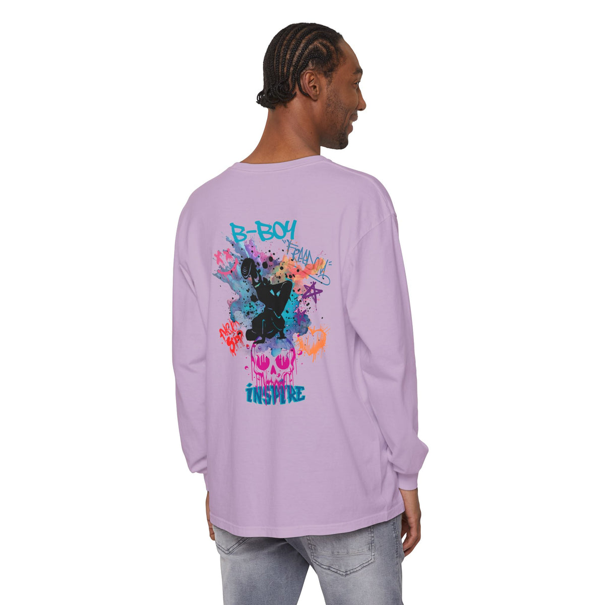 SoCal Original B-Boy Unisex Garment-dyed Long Sleeve T-Shirt
