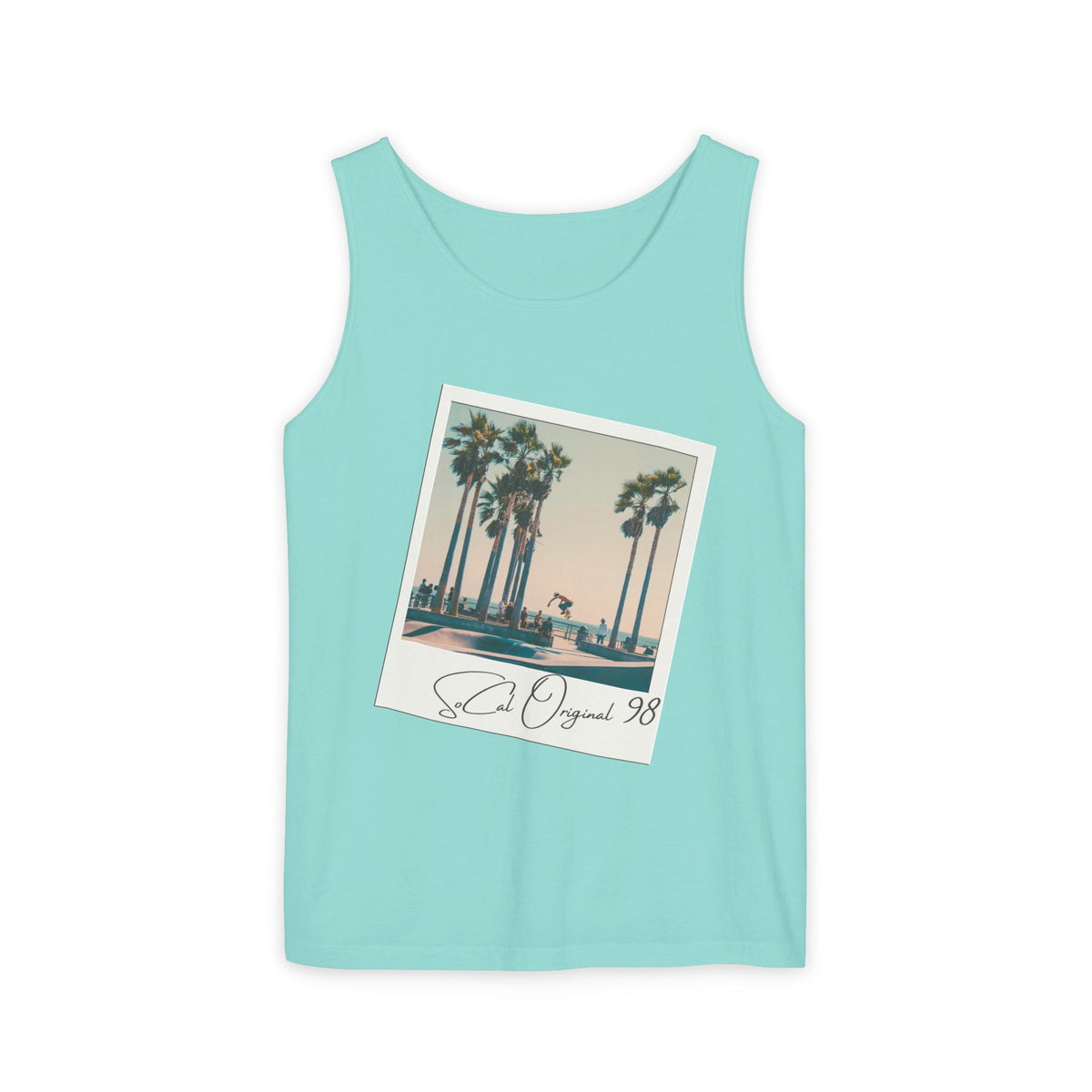 SoCal Original 98 Polaroid Unisex Garment-Dyed Tank Top
