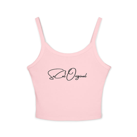 SoCal Original Script Logo Women's Spaghetti Strap Tank Top