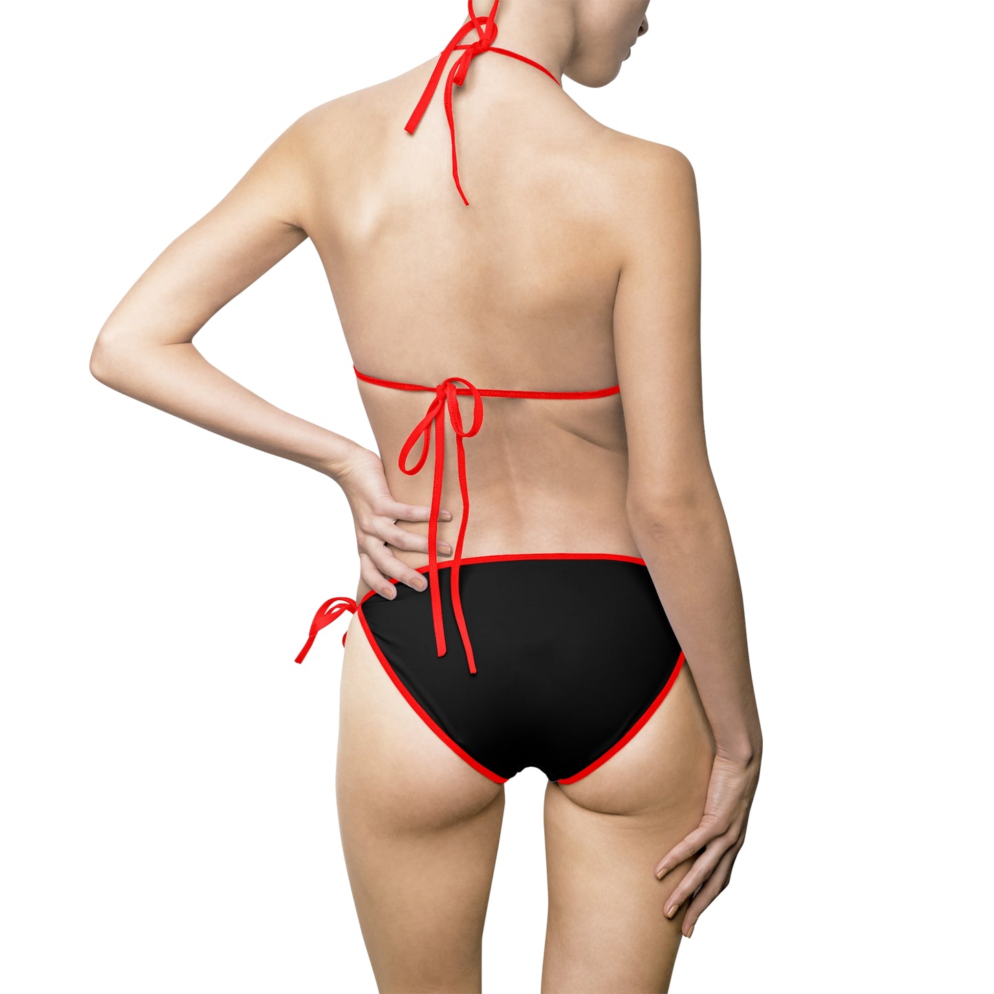 Retro Hibiscus Women's Bikini Swimsuit (AOP)