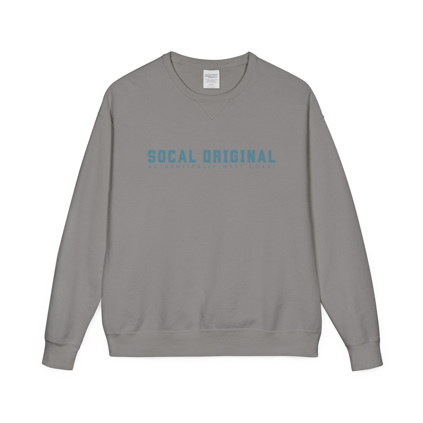 SoCal Original Collegiate Logo Unisex ComfortWash® Garment Dyed Crewneck Sweatshirt