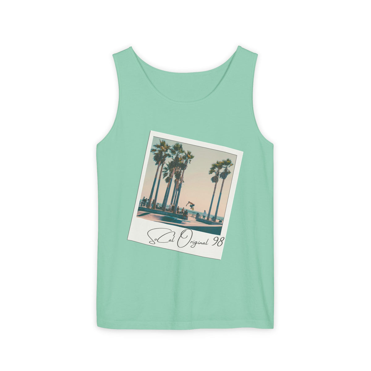 SoCal Original 98 Polaroid Unisex Garment-Dyed Tank Top