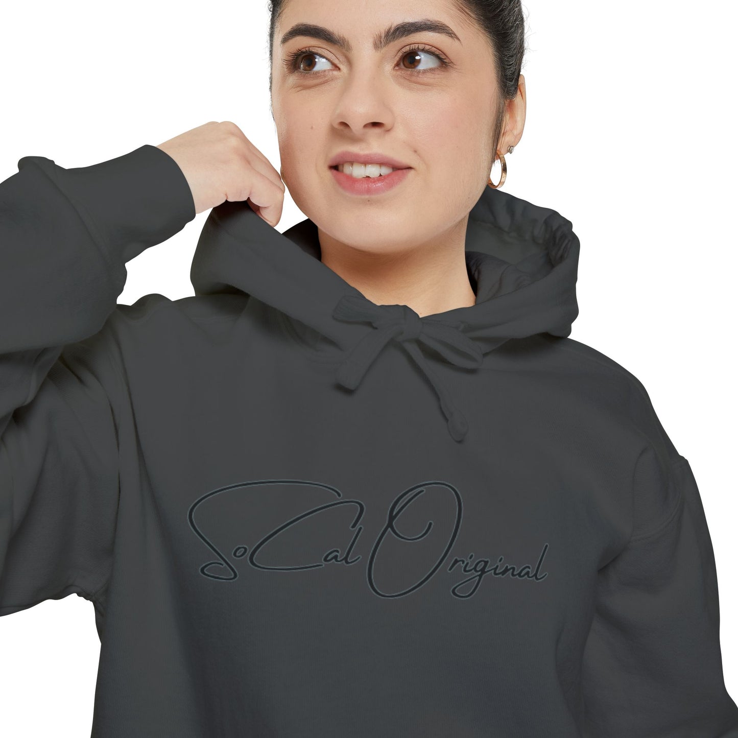SoCal Original Script Unisex Garment-Dyed Hoodie