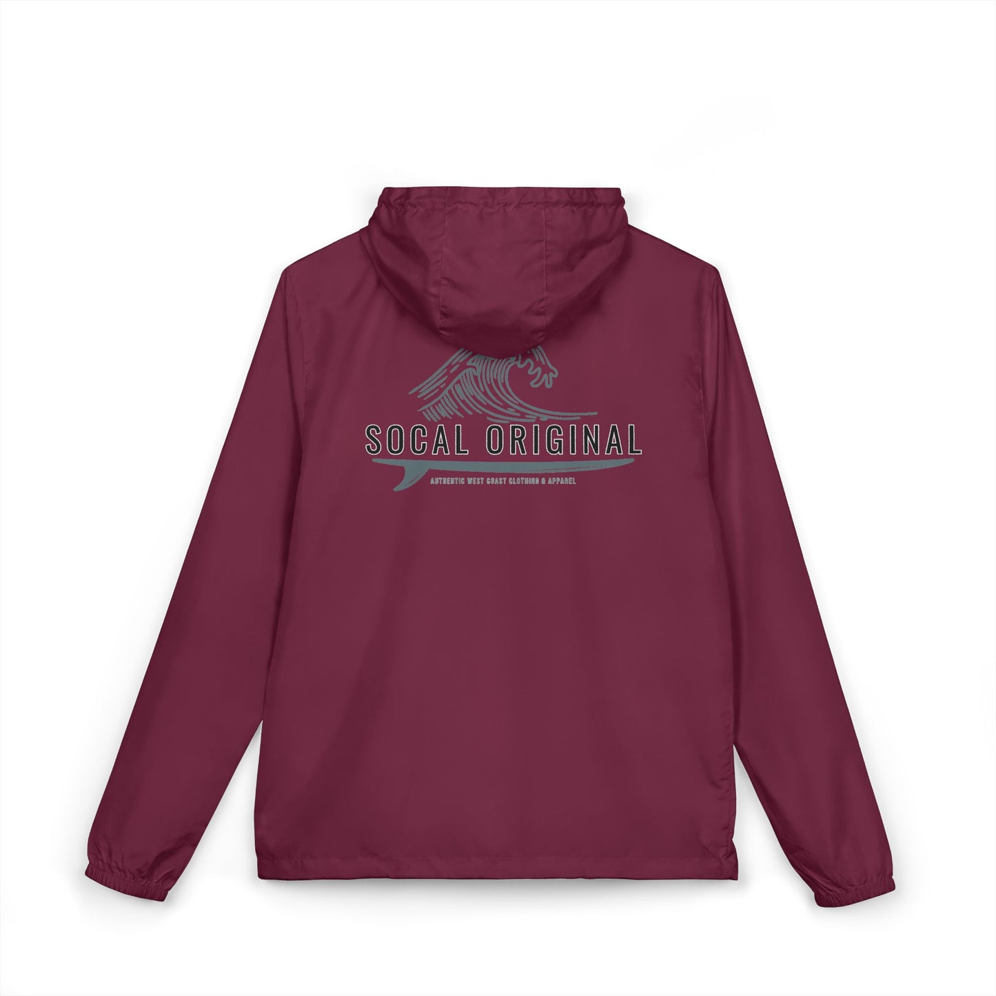 SoCal Original Wave Logo Unisex Full-Zip Windbreaker Jacket